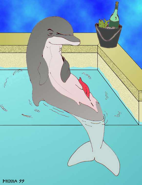 ...hehe, wie Delphine eben so sind! :o)